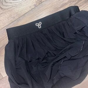 Aritzia tna black tennis skirt